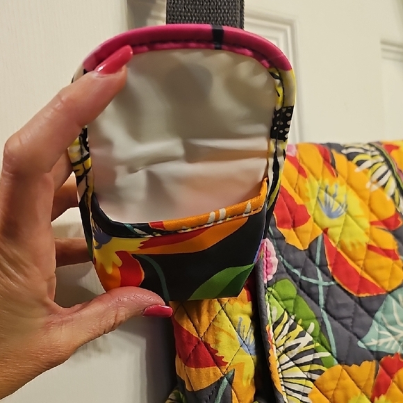 Vera Bradley Vibrant Floral Shoulder Bag - Picture 6 of 12